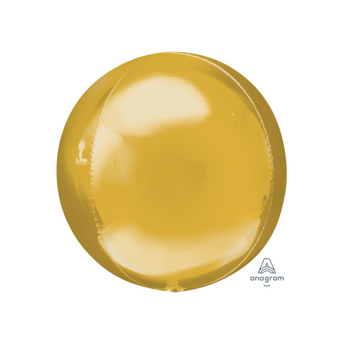 Orbz Gold Foil Balloon 40cm #4028205 - Each (Pkgd.) 